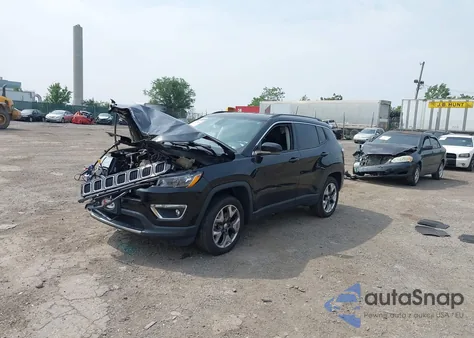 2020 Jeep Compass Limited 4X4 из США, поврежденный, VIN 3C4NJDCB1LT185495